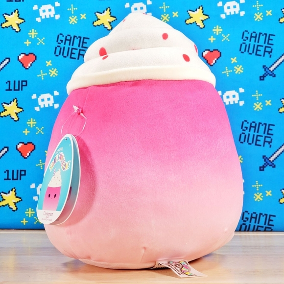 Squishmallow Cinnamon the Milkshake 8" UltraSoft Stuffed Food Plush Toy NWT - Picture 5 of 11